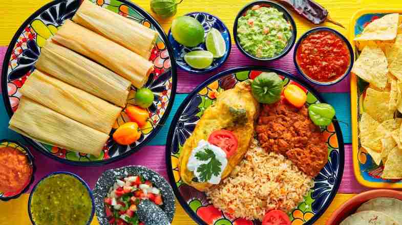 Mexican Cuisine Selection