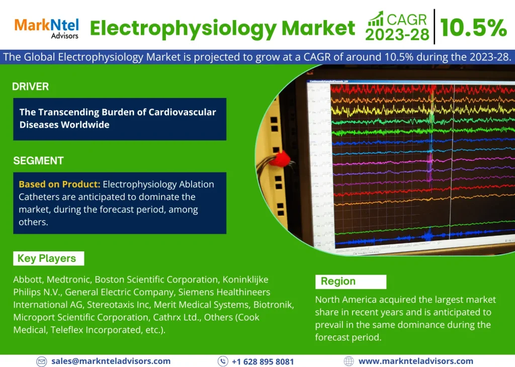 Global Electrophysiology Market Gears Up for Impressive 10.5% CAGR Surge in 2023-2028.