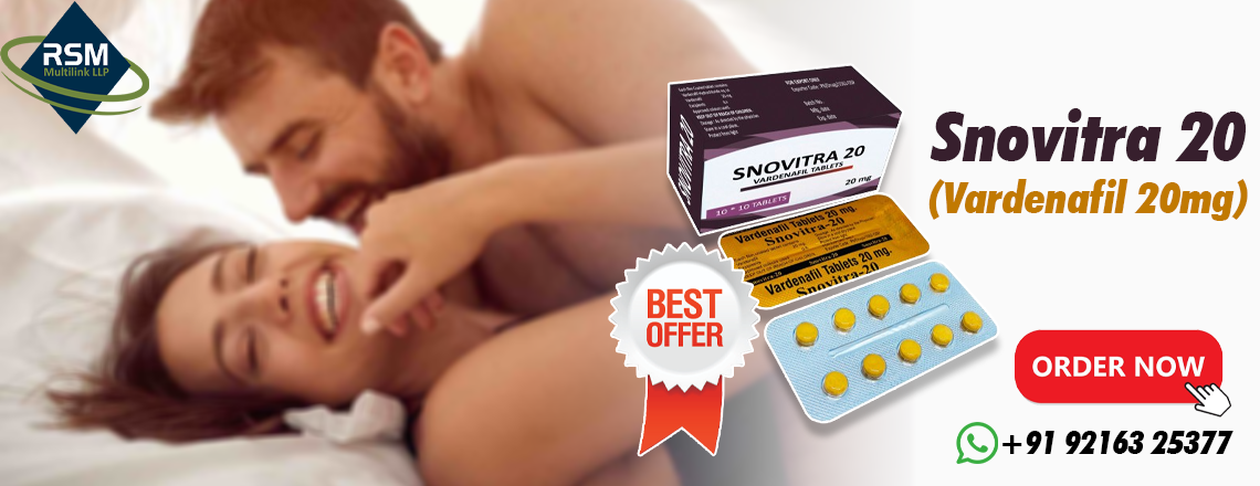 How to Treat Erectile Dysfunction with Snovitra 20mg