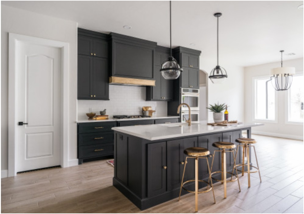 Many Tips to Style a Kitchen with Black Kitchen Cabinets