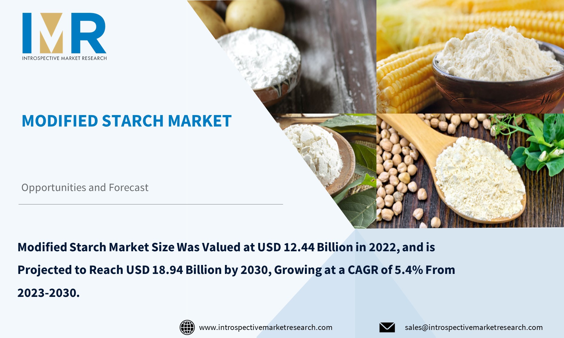 Modified Starch Market – New Era Of Market & Forecast 2024 – 2032