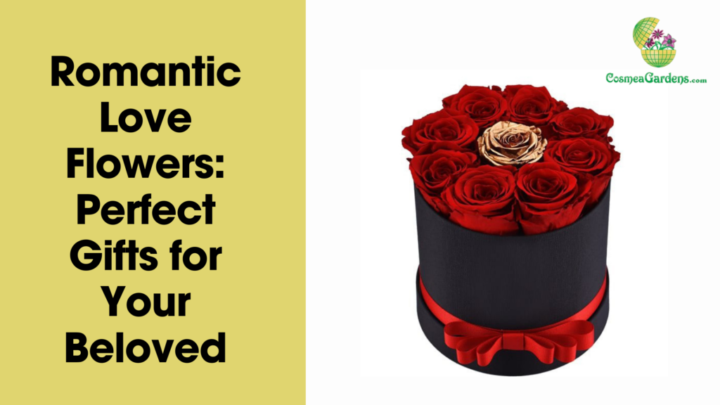 Romantic Love Flowers: Perfect Gifts for Your Beloved