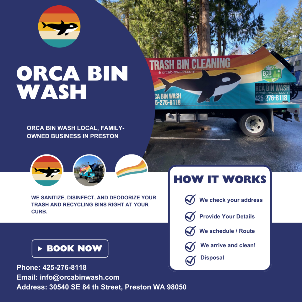 Trash Bin Cleaning: Say Goodbye to Odors with Orca Bin Wash