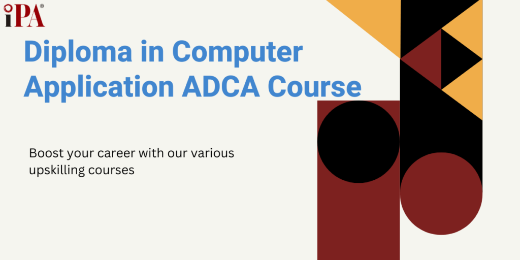 Diploma in Computer Application – A Practical Course for IT Careers
