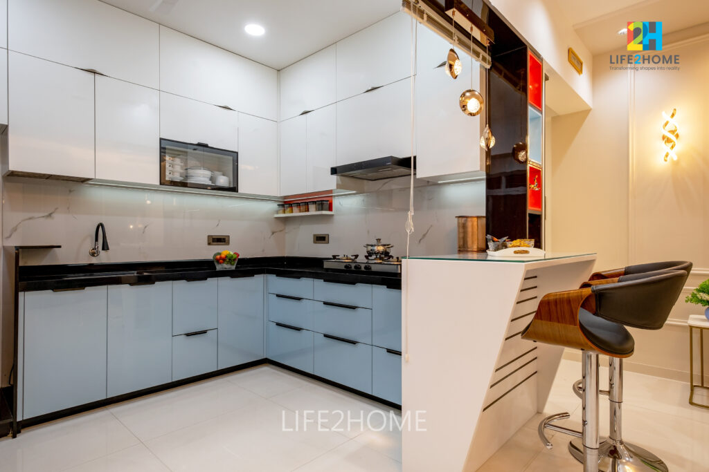 Stunning Kitchen Interior Design in Hadapsar | Life2Home