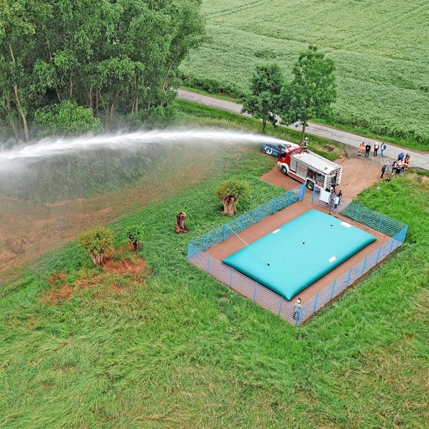 Löschwasserkissen: Flexible Lösung für eine zuverlässige Löschwasserreserve