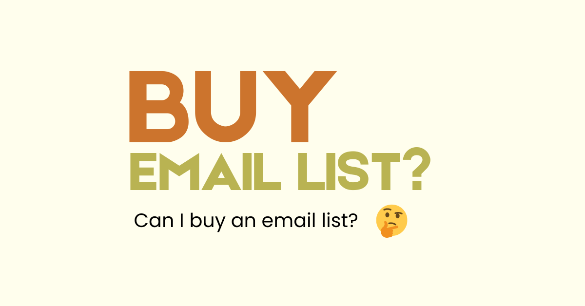 Buy Email List: A Comprehensive Guide to Boost Your Marketing
