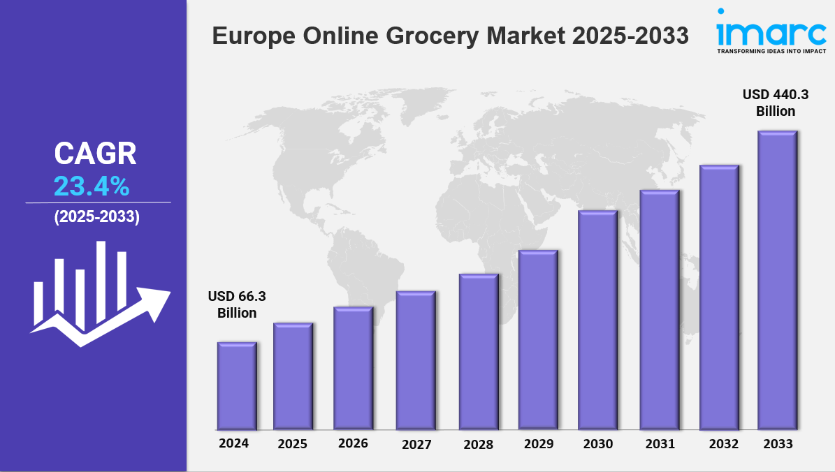 Europe Online Grocery Market Outlook, Industry Size, Growth Factors, Investment Opportunity 2025-2033