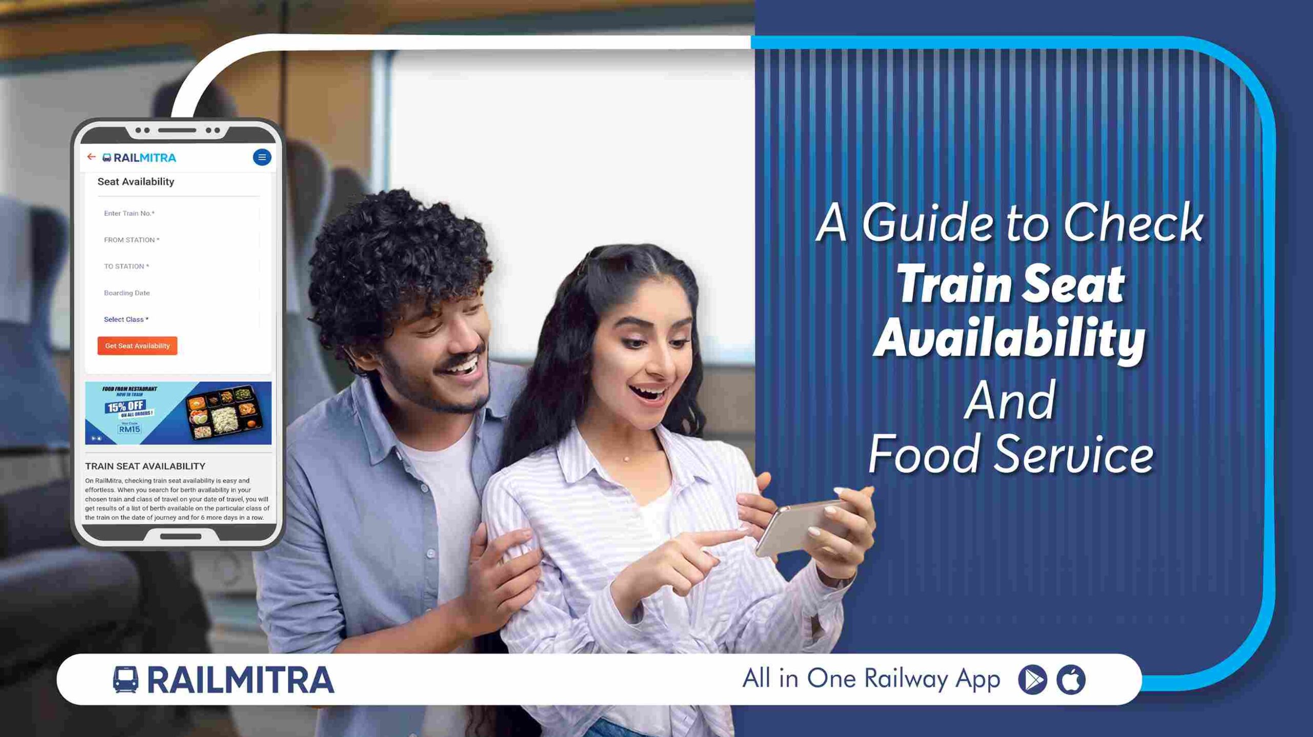 Streamlining Your Travel with RailMitra: Checking Train Seat Availability Made Easy