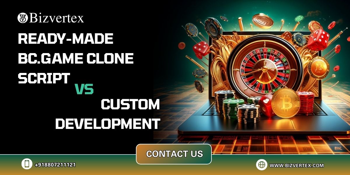 Ready-made BC.Game Clone Script vs Custom Development