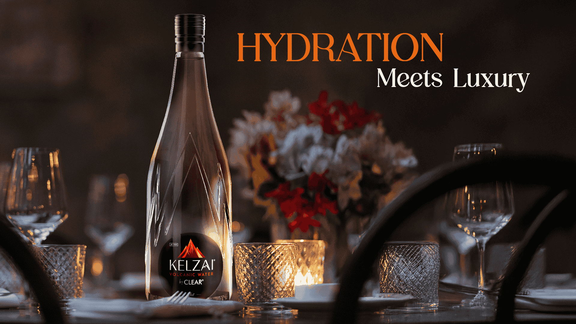 Refreshing Taste of Kelzai Volcanic Water: Still Water 750ml Glass Bottle