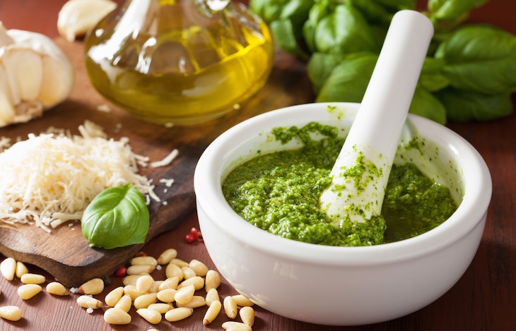 Homemade Pesto Olive Oil – A Chef’s Favorite Trick!