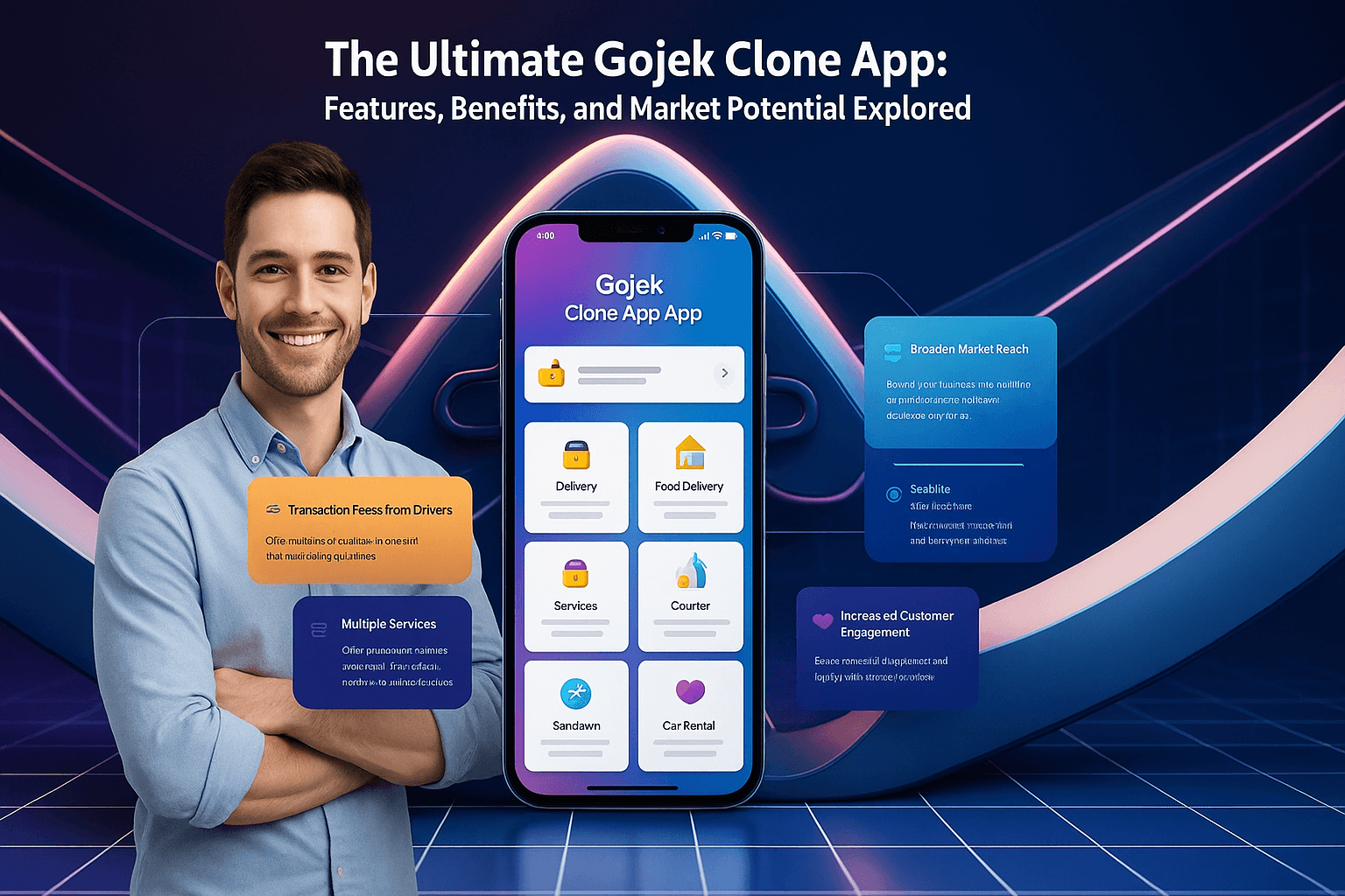 The Ultimate Gojek Clone App: Features, Benefits, and Market Potential Explored