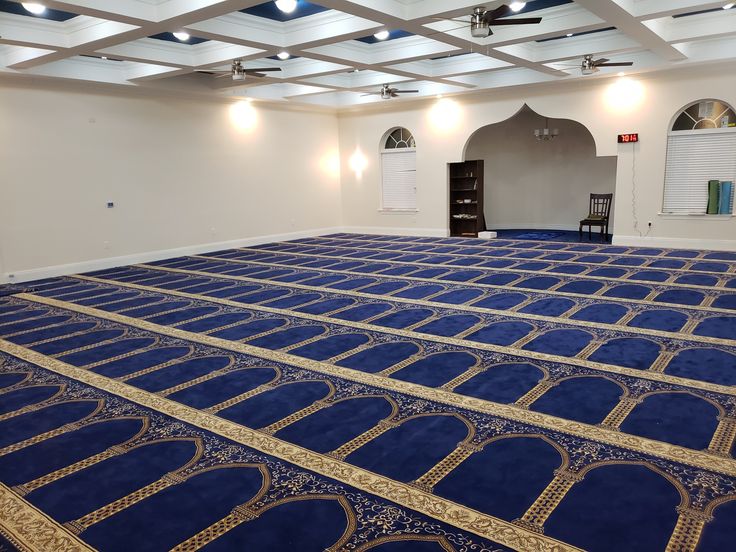 Superior Worship Spaces for worship with premium Carpets. Mosque Carpets in Dubai
