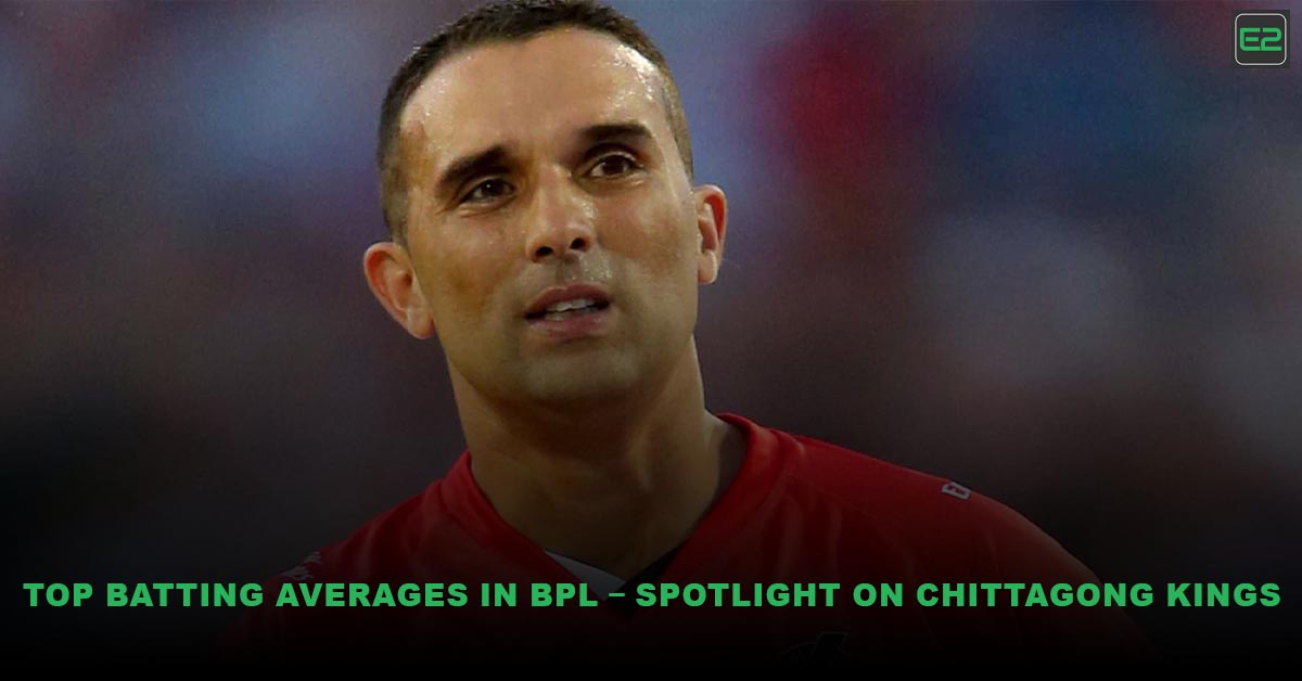 Chattogram Challengers Batting Averages in BPL