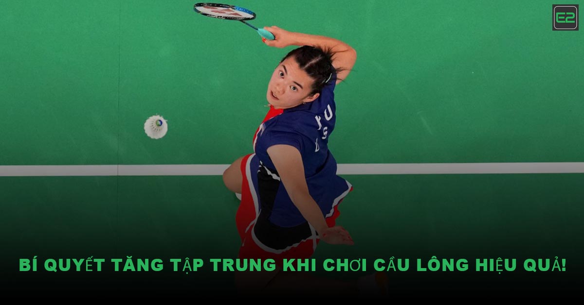 Secrets to Increase Concentration When Playing Badminton Effectively!