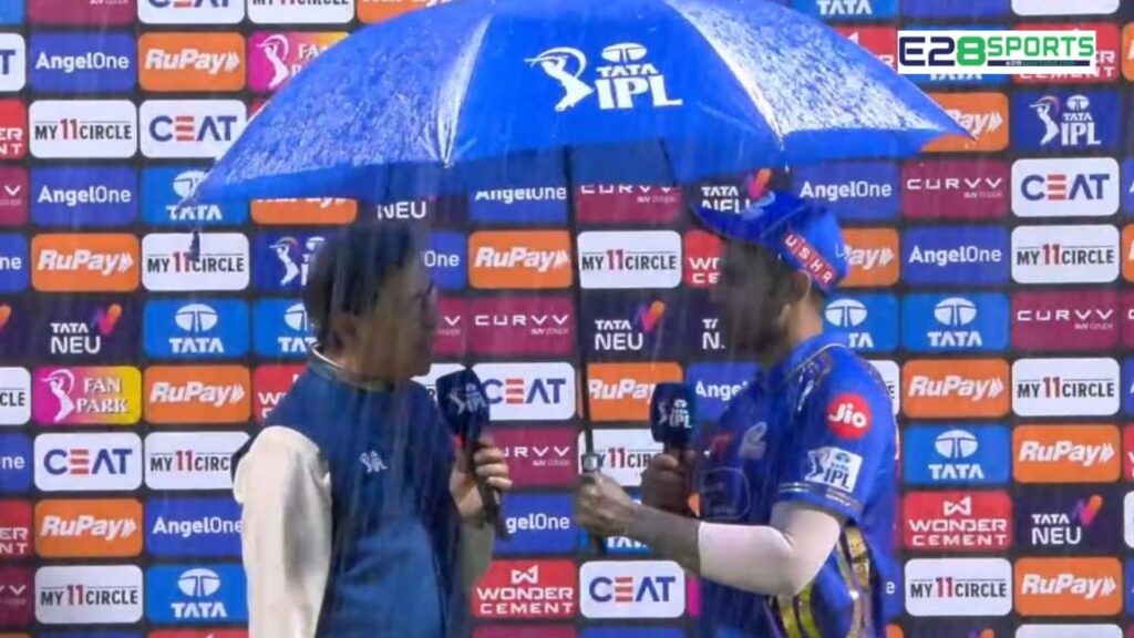 Suryakumar Yadav Brings Umbrella, Dedicates Award to Wife