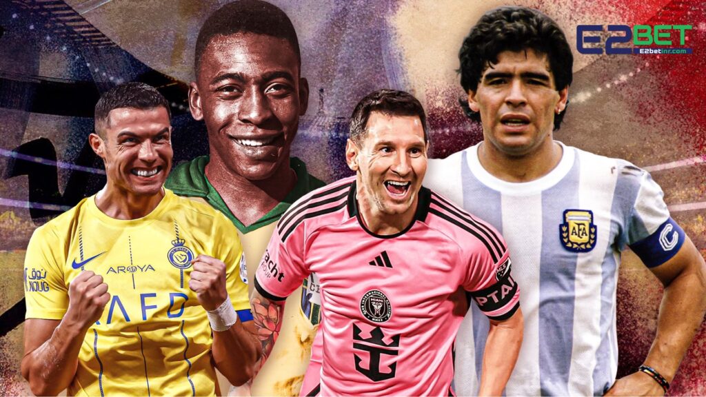 Messi tops list of all-time greats, Pele-Maradona second