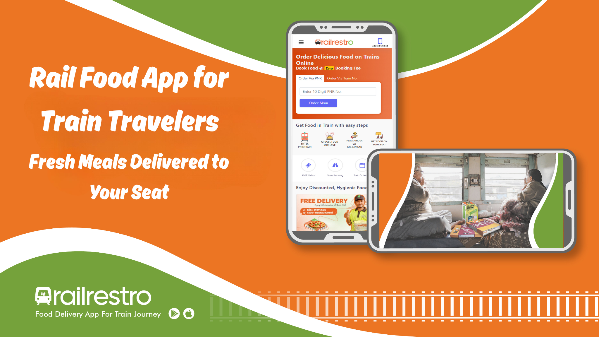 Rail Food App for Train Travelers: Fresh Meals Delivered to Your Seat