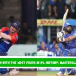 Top 5 Batsmen with the Most Fours in IPL History: Masterclass in Timing
