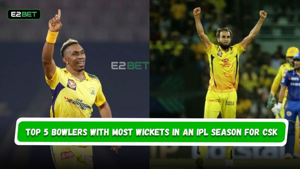 Top 5 Bowlers with Most Wickets in an IPL Season for CSK