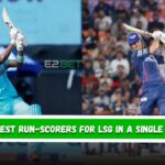 Top 5 Highest Run-Scorers for LSG in a Single IPL Season