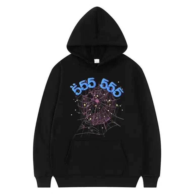 Wearing a Sp5der hoodie Keeps You Chic