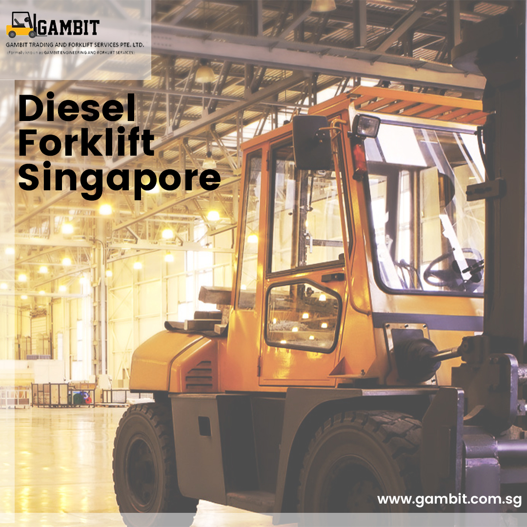 Reliable Diesel Forklift Solutions in Singapore – Power Your Business with Gambit