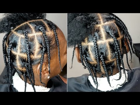 Large Box Braids for Men in Columbus, OH – Bold, Stylish, and Protective Hair