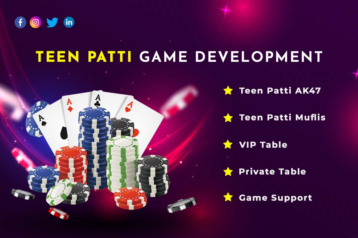 Teen Patti Game Development Solutions with Real-Time Multiplayer Features